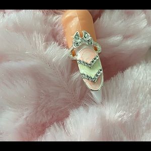 Costume nail jewelry rings. Enhance your manicure. One size some are adjustable